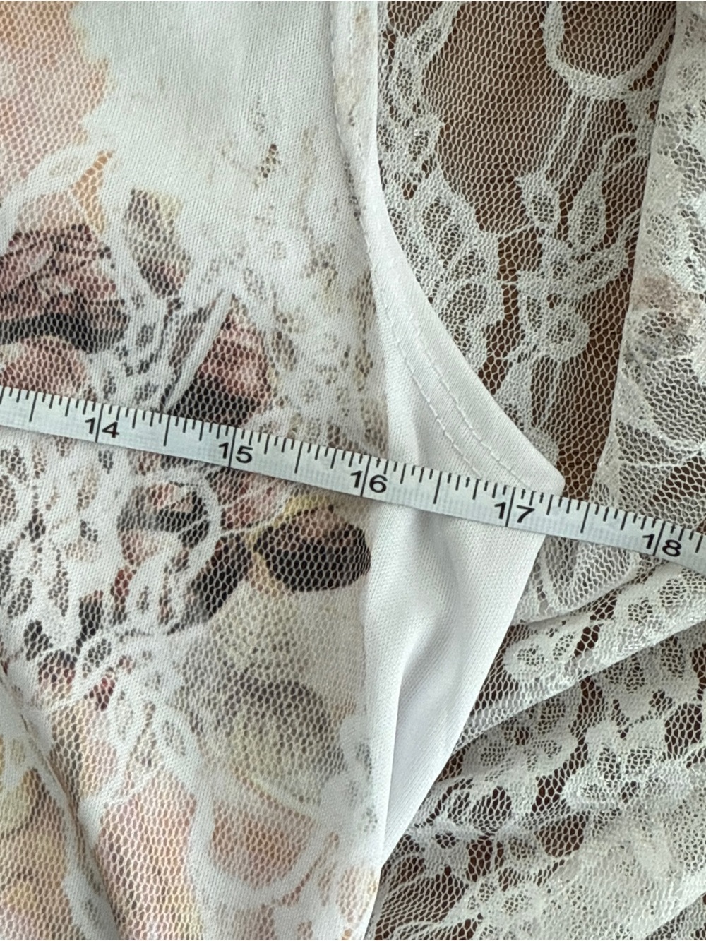 Brittany Black Floral Lace Overlay Top — Romantic & Dreamy | Fits like a M - Picture 9 of 12
